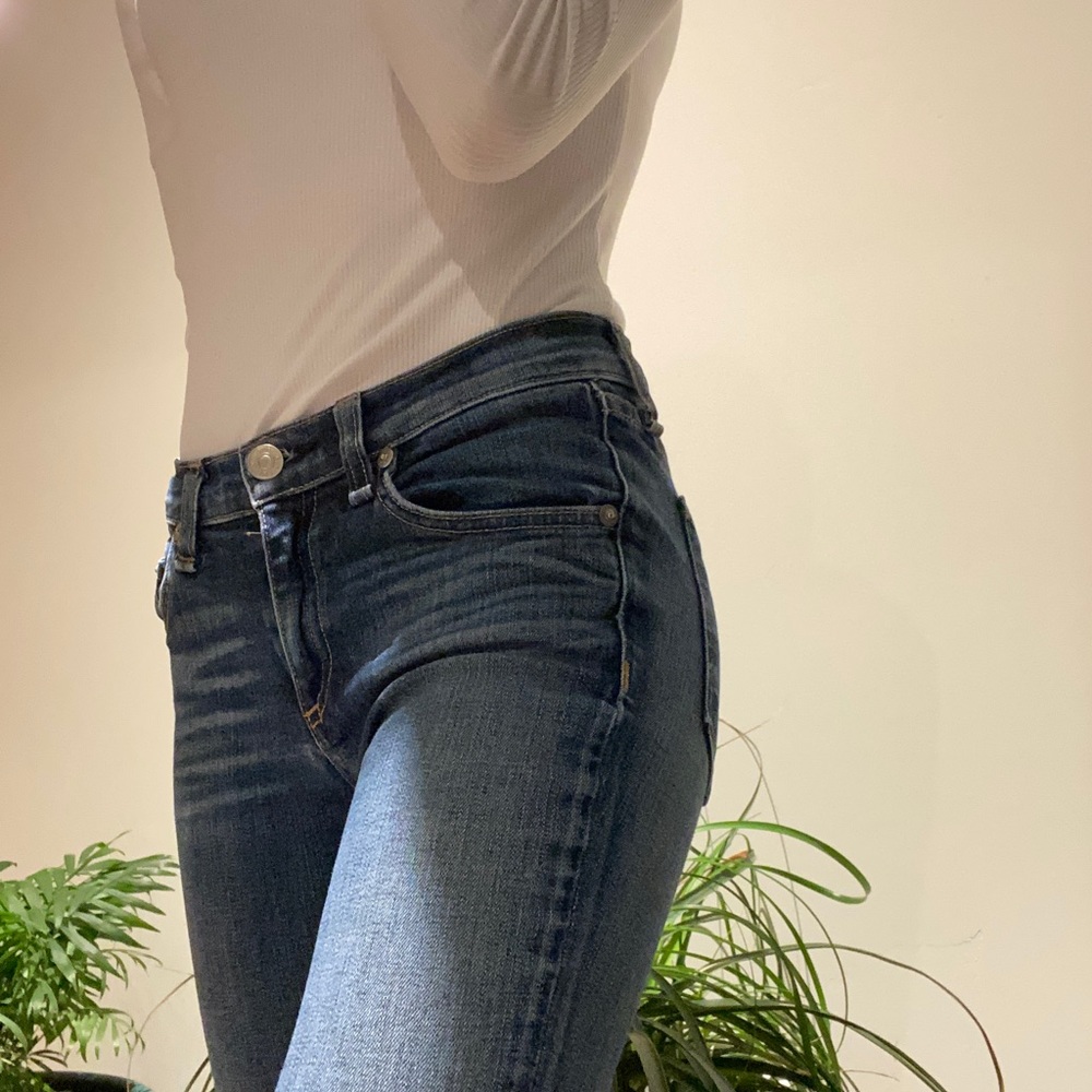 Dark wash jeans kids 25